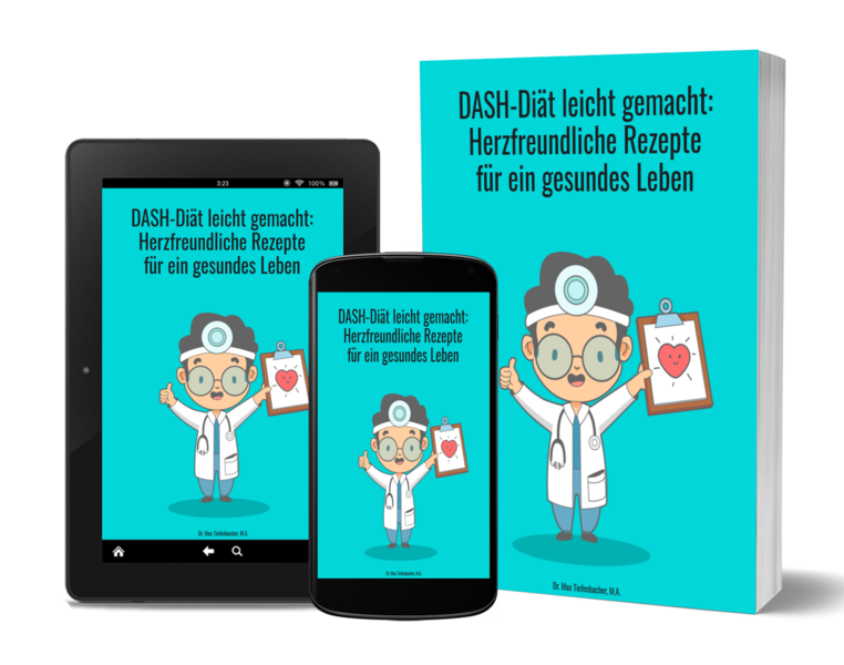 E-Book - DASH-Diät leicht gemacht – Herzfreundliche Rezepte für ein gesundes Leben