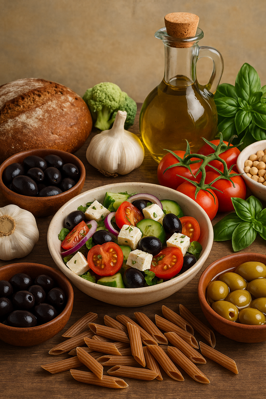 E-Book - Gehirnfit durch mediterrane Ernährung – Genussvolle Rezepte für Körper und Geist
