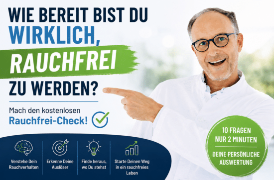 Rauchfrei werden: Wie bereit bist Du wirklich für den Rauchstopp?
