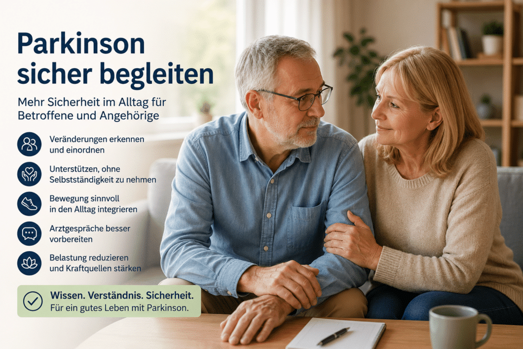 Parkinson sicher begleiten: Was Betroffene und Angehörige im Alltag wirklich brauchen