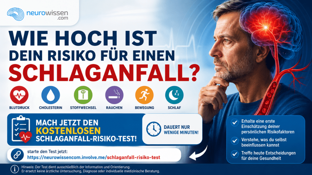 Schlaganfall-Risiko: Wie hoch ist Ihr persönliches Risiko – und was können Sie selbst beeinflussen?