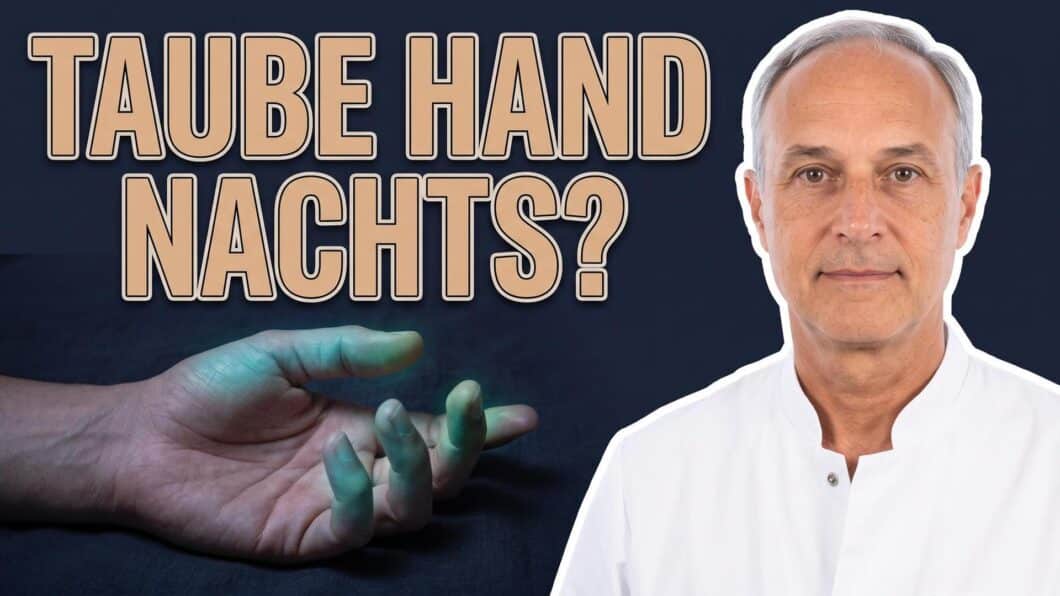 Warum schläft meine Hand nachts ein? Ursachen, Warnzeichen und was Sie tun können